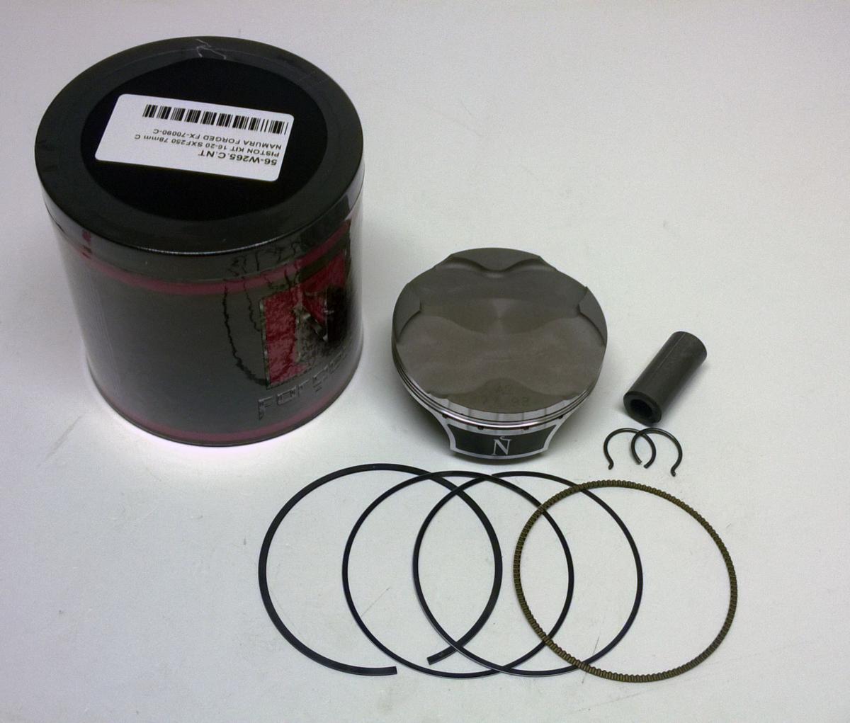 PISTON KIT 16-22 SXF250 78mm C, NAMURA FORGED FX-70090-C