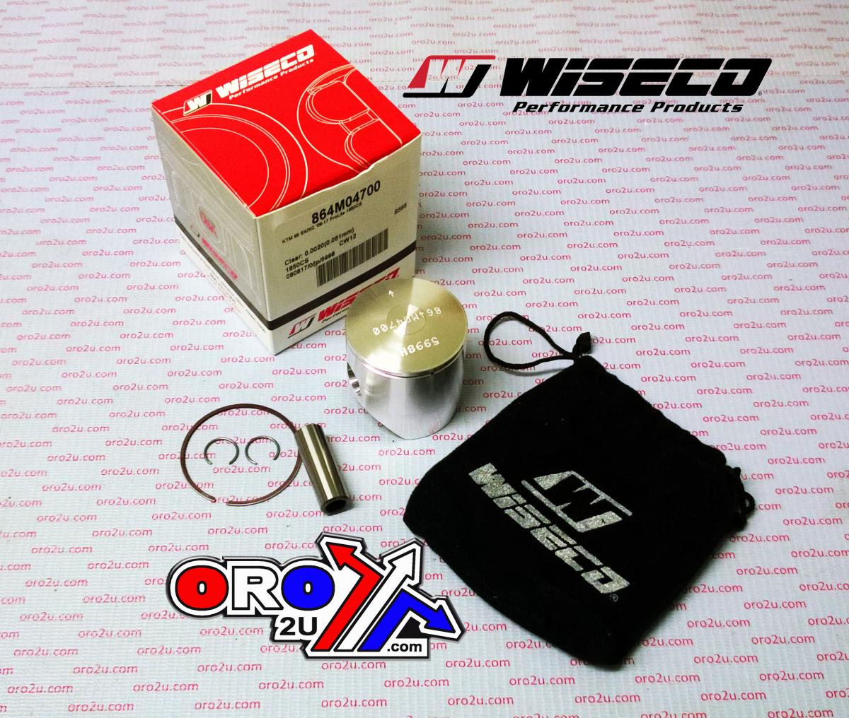 PISTON KIT 09-25 KTM65 SX 47.0, WISECO 864M04700 KTM PRO-LITE