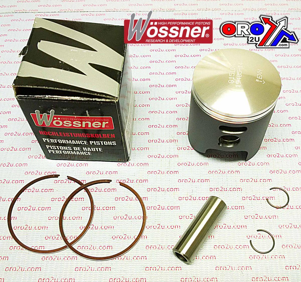 PISTON KIT 73-78 CR125 57.50, FORGED WOSSNER 8151D150