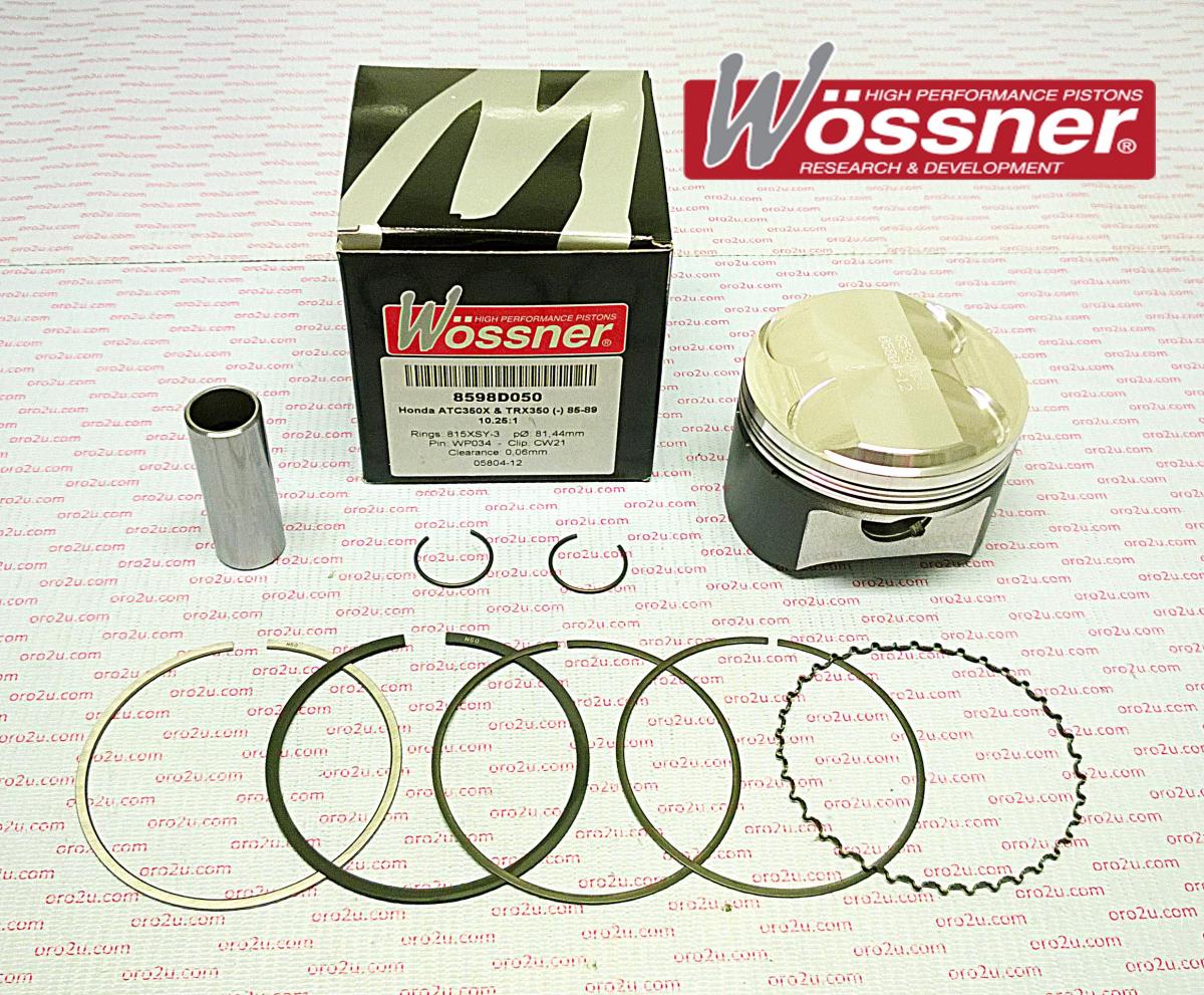 PISTON KIT 85-86 ATC350 82.00, FORGE WOSSNER 8598D100