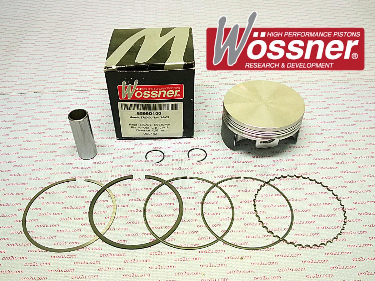 PISTON KIT 95-03 TRX400 86.50, FORGED WOSSERN 8599D050