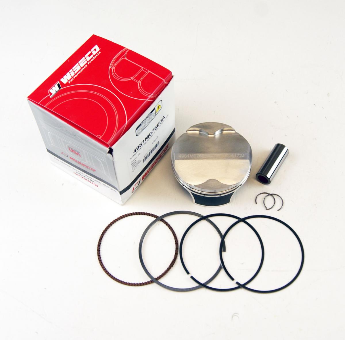 PISTON KIT 06-12 SX-F 250 KTM, WISECO ARMOR GLIDE 4981M07600C