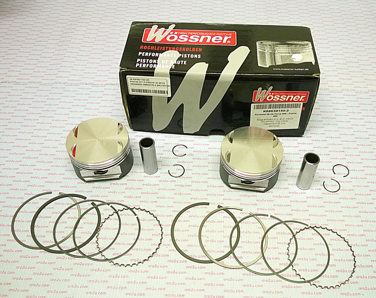 PISTON KIT KVF650 80.50 SET/2, WOSSNER K8863D050-2 BRUTEFORCE, 56-W4782