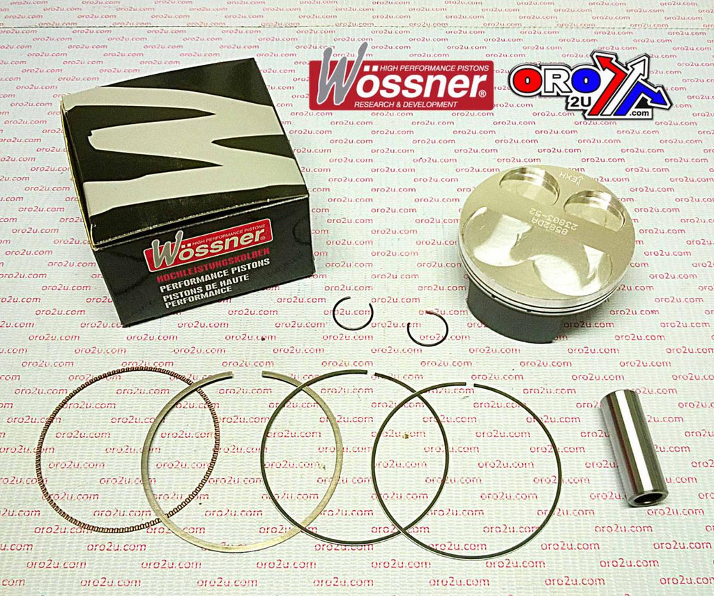 PISTON KIT KXF RMZ 250 77.00 A, FORGED WOSSNER 8582DA 13001-0052 K1300-10052