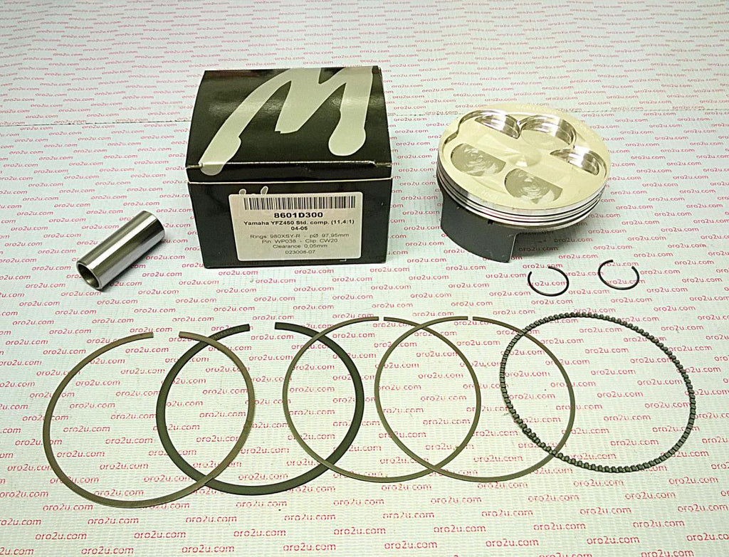 PISTON KIT YFZ450/R/X 98.00, WOSSNER 8601D300 FORGED KIT