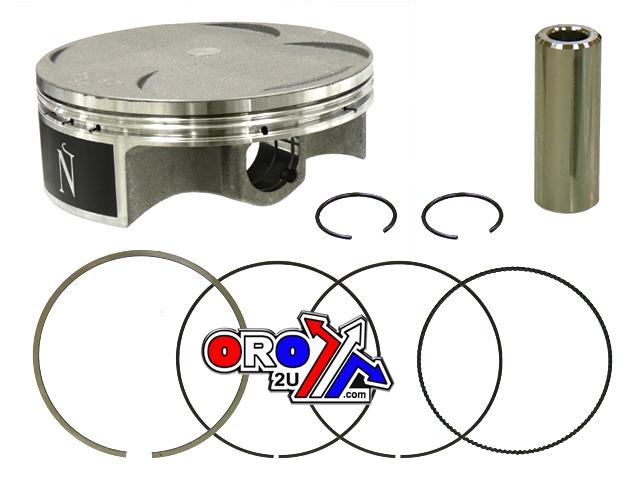 PISTON KIT 09-14 KXF450 96mm, NAMURA NX-20045-CCOMP 12.8:1, KX450F, KX-F450, Hyperdryve