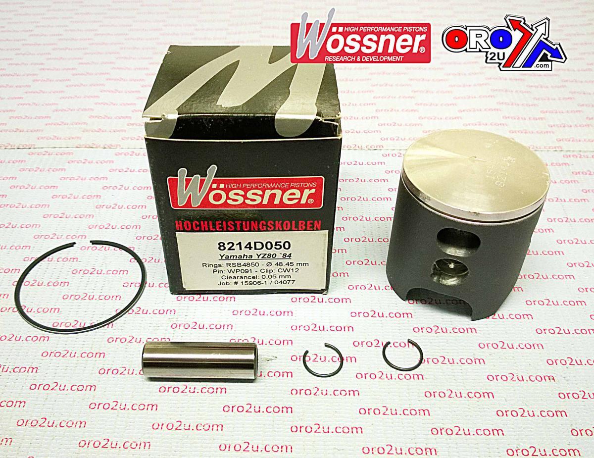 PISTON KIT 1984 YZ80 50.00, WOSSNER 8214D200 YAMAHA