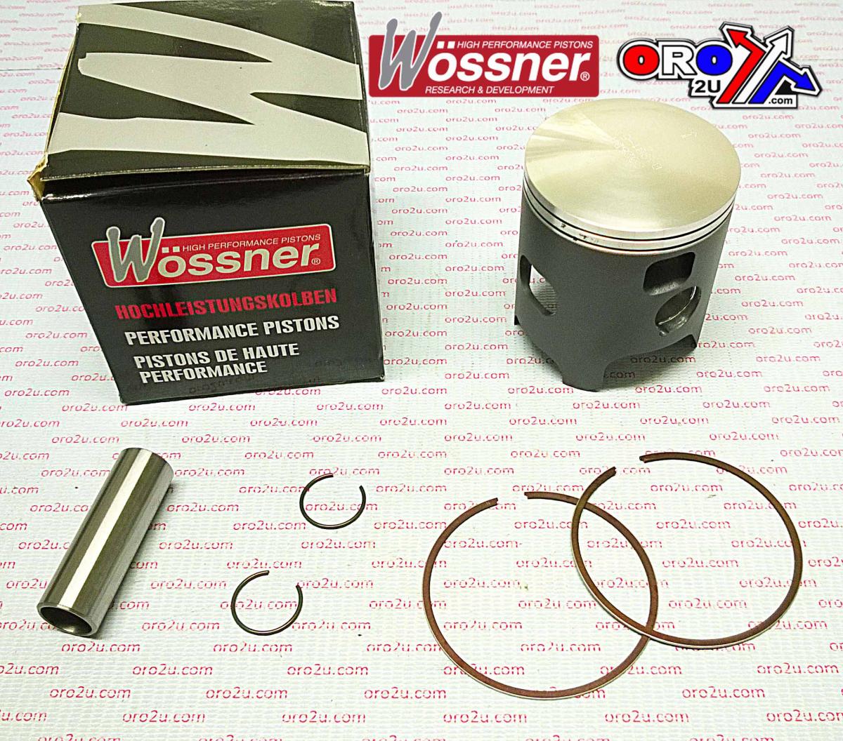 PISTON KIT 92-01 KX250 68.50, WOSSNER 8026D210 KAWASAKI MX