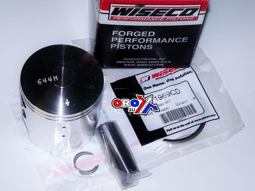PISTON KIT 88-00 KX80 48.50, WISECO 644M04850 KAWASAKI