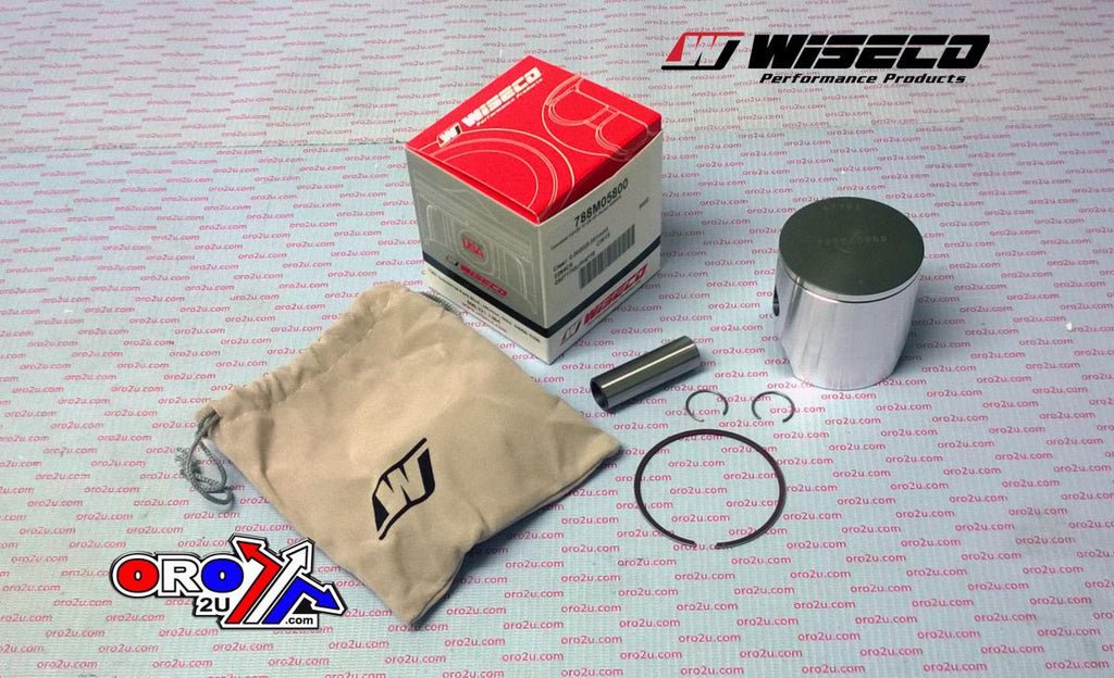 PISTON KIT 01-08 KX125 58.00, WISECO 788M05800 GP, Racers Choice, GP Series
