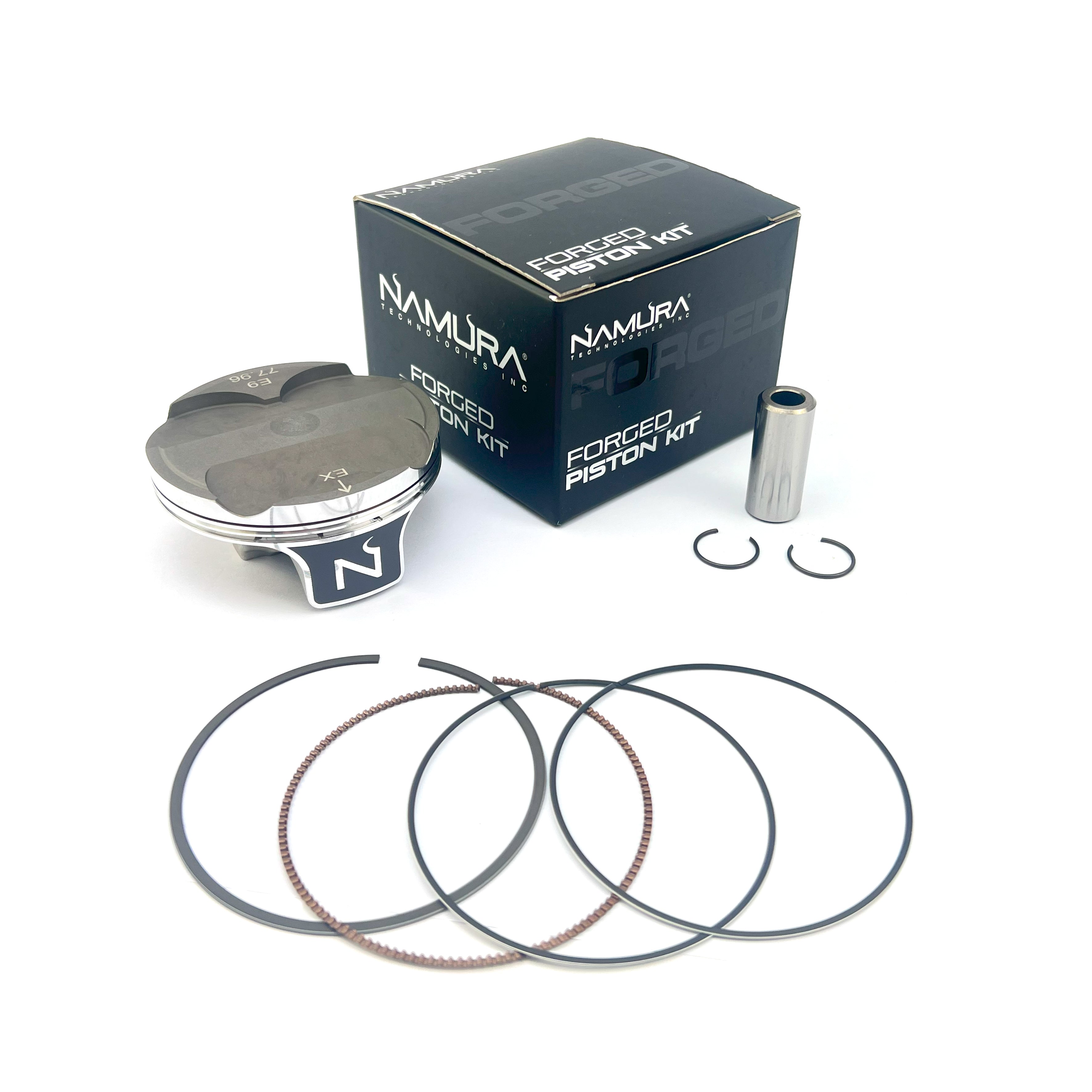 PISTON KIT 2022-22 KX250 Kawasaki 78mm, NAMURA FORGED FX-20035-C