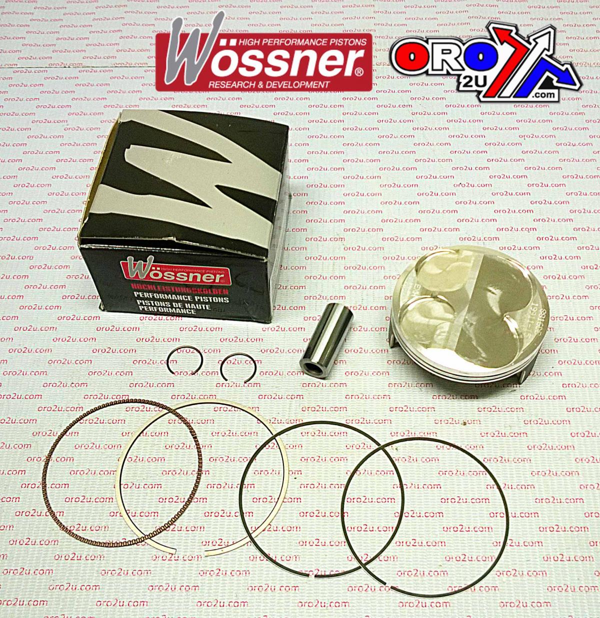 PISTON KIT 11-14 KX250F 77mm B, 8816DB WOSSNER KAWASAKI HC