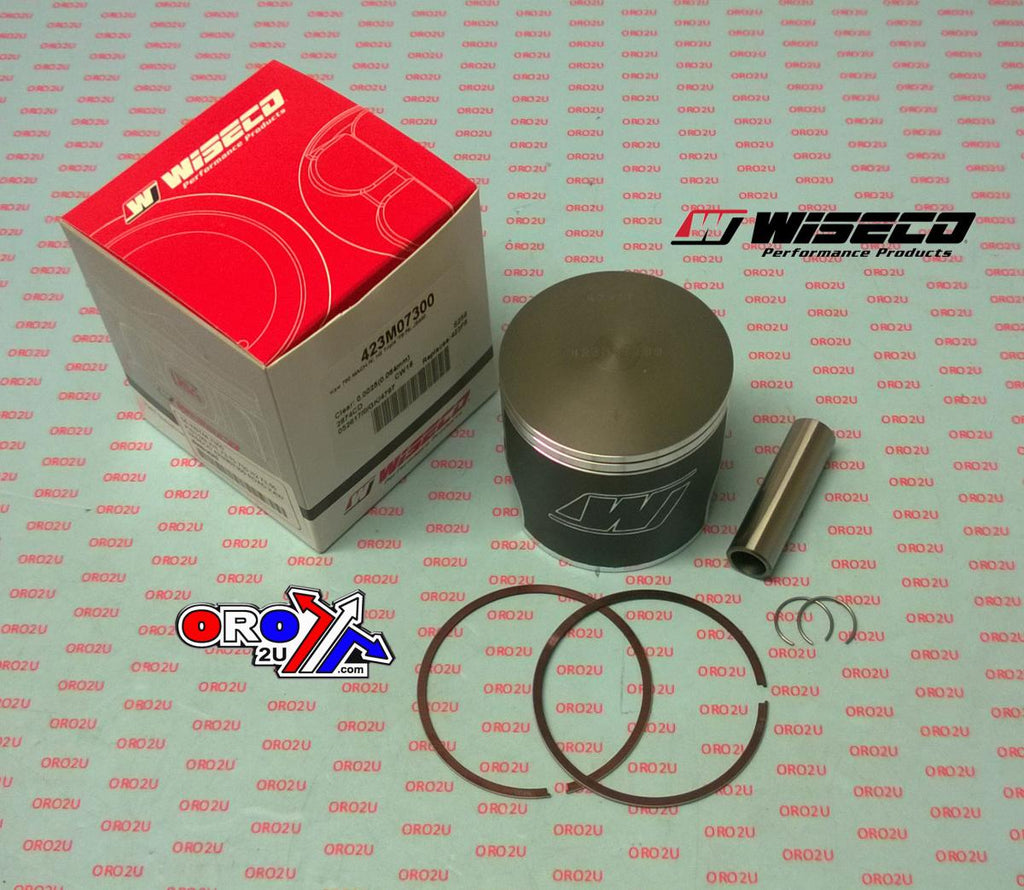 PISTON KIT 72-75 750 H2 73.00, WISECO 423M07300 ROAD KAW, KAWASAKI TRIPLE CYLINDER