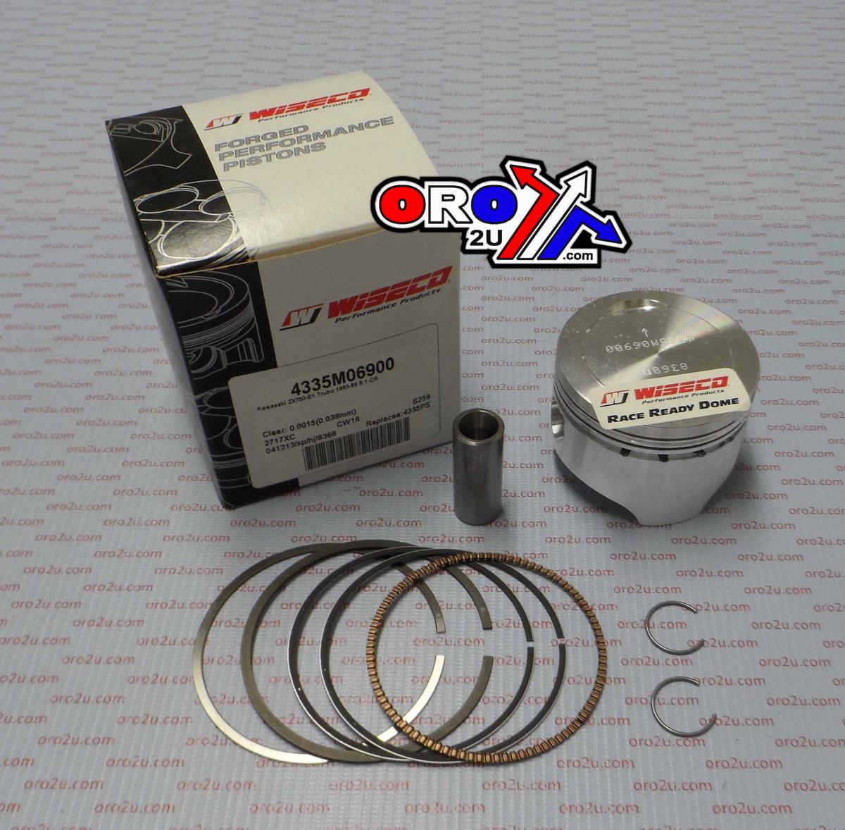 PISTON KIT 83-86 ZX750E1 69.00, WISECO 4335M06900 ROAD KAW