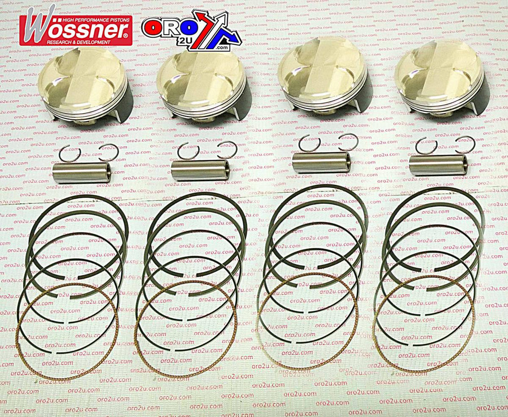 PISTON KIT/4 KAW KZ10R C 13:1, WOSSNER K8746D200-4 O/S 2.00