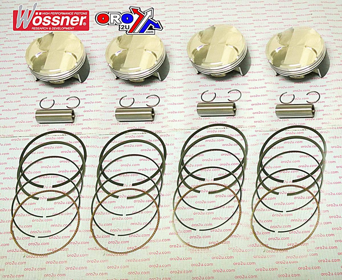 PISTON KIT/4 KAW KZ10R C 13:1, WOSSNER K8746D200-4 O/S 2.00