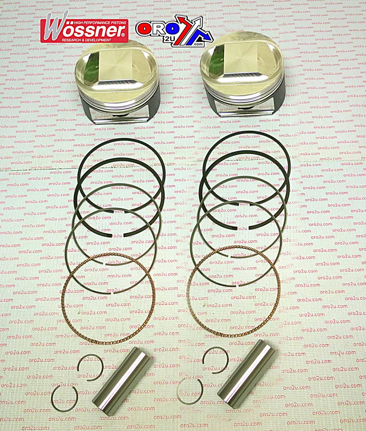 PISTON KIT HARLEY 3.758 SET/2, WOSSNER K8594D025-2 DAVIDSON