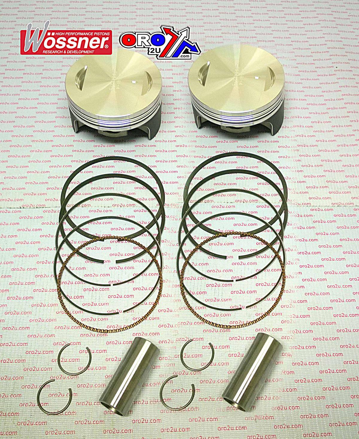 PISTON KIT HARLEY 3.837 SET/2, WOSSNER K8594D225-2 DAVIDSON