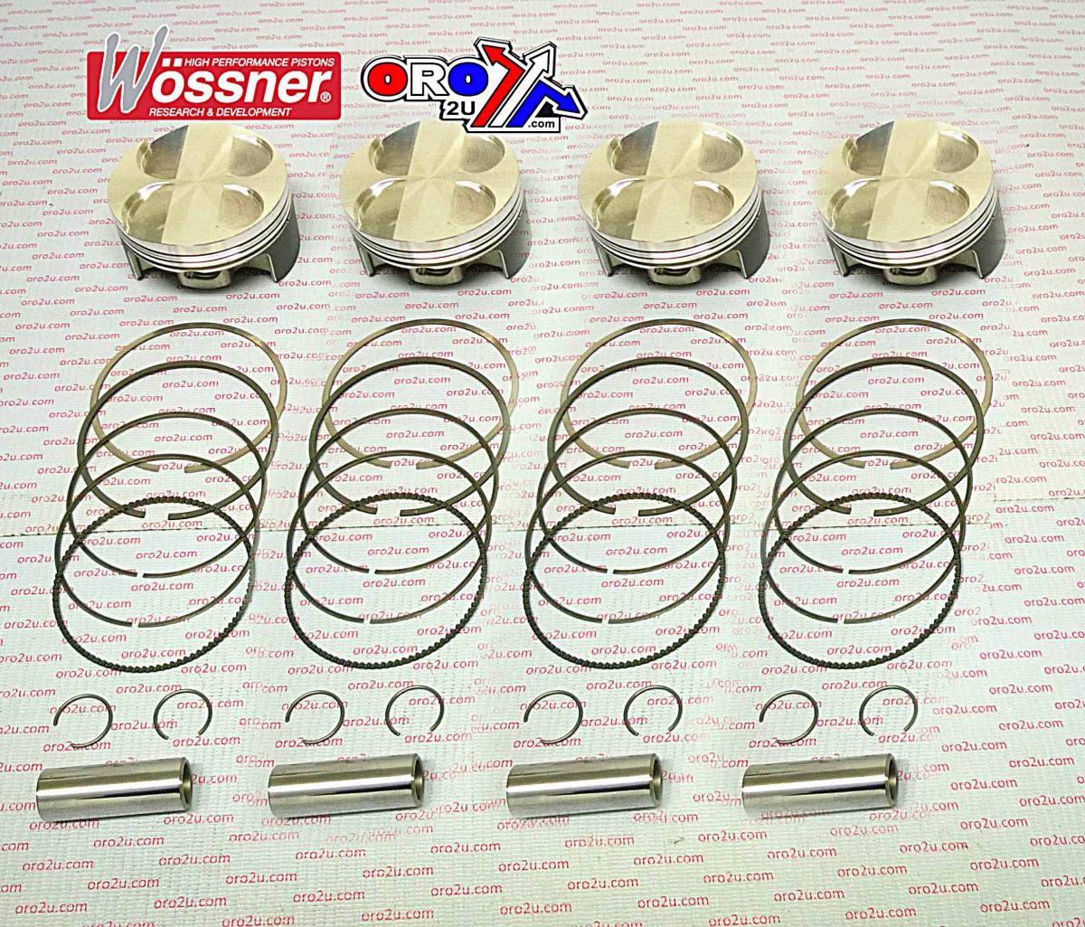 PISTON KIT SET/4 CBR954RR, WOSSNER K8804DA-4 75.00mm
