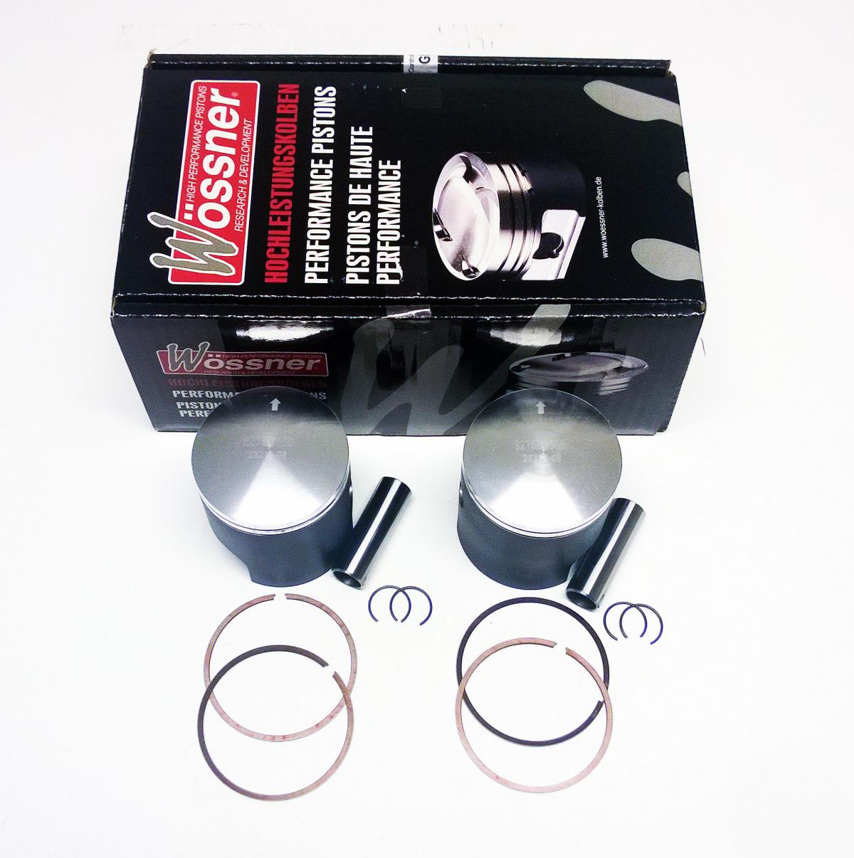 PISTON KIT SET/2 TWIN GT500, WOSSNER K8276D150-2 71.50mm