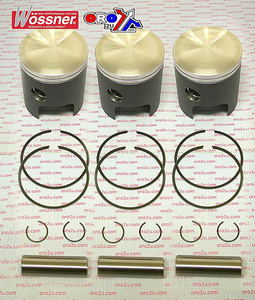 PISTON KIT SET/3 TRIPLE GT750, WOSSNER K8276D150-3 71.50mm