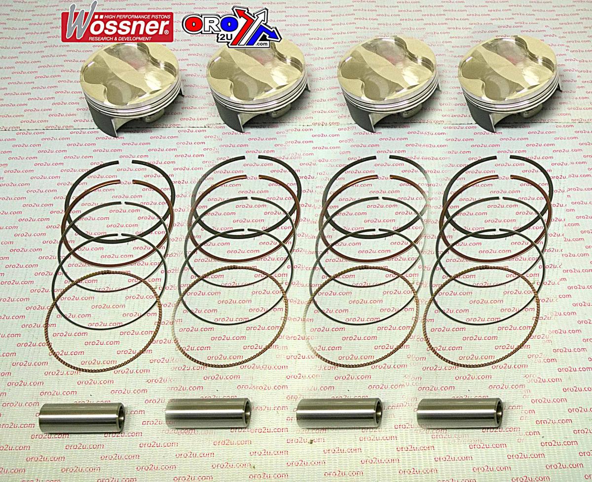PISTON KIT SET/4 YZF1000 09-15, WOSSNER K8812DA-4 YAMAHA