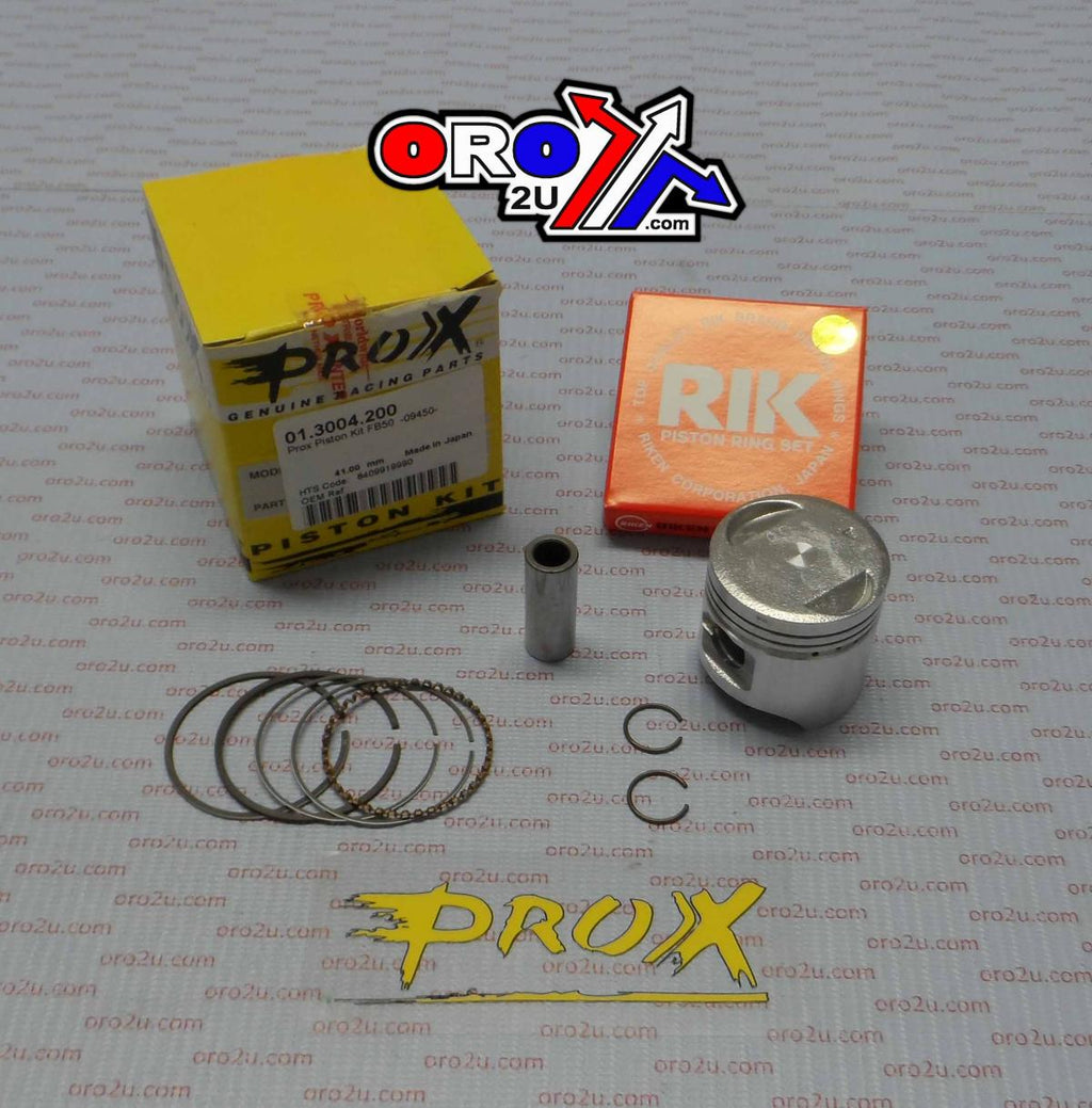 PISTON KIT SUZUKI 50cc 41.00mm, PROX 01.3004.200 FB50, -09450-
