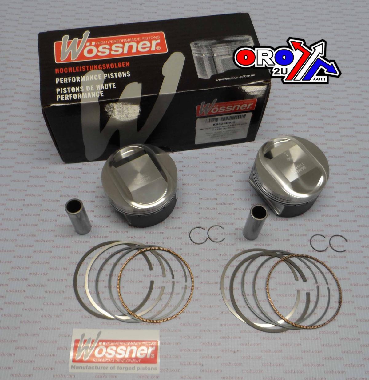 PISTON KIT HarleyBuell XB9R, WOSSNER K8624DA-2 97.00mm, Firebolt & XB9S Lightning