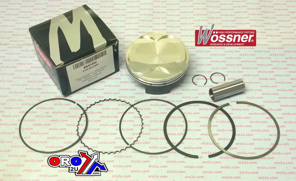PISTON KIT KTM350 EXC-F 88mm C, WOSSNER 8941DC COMP 12.5:1