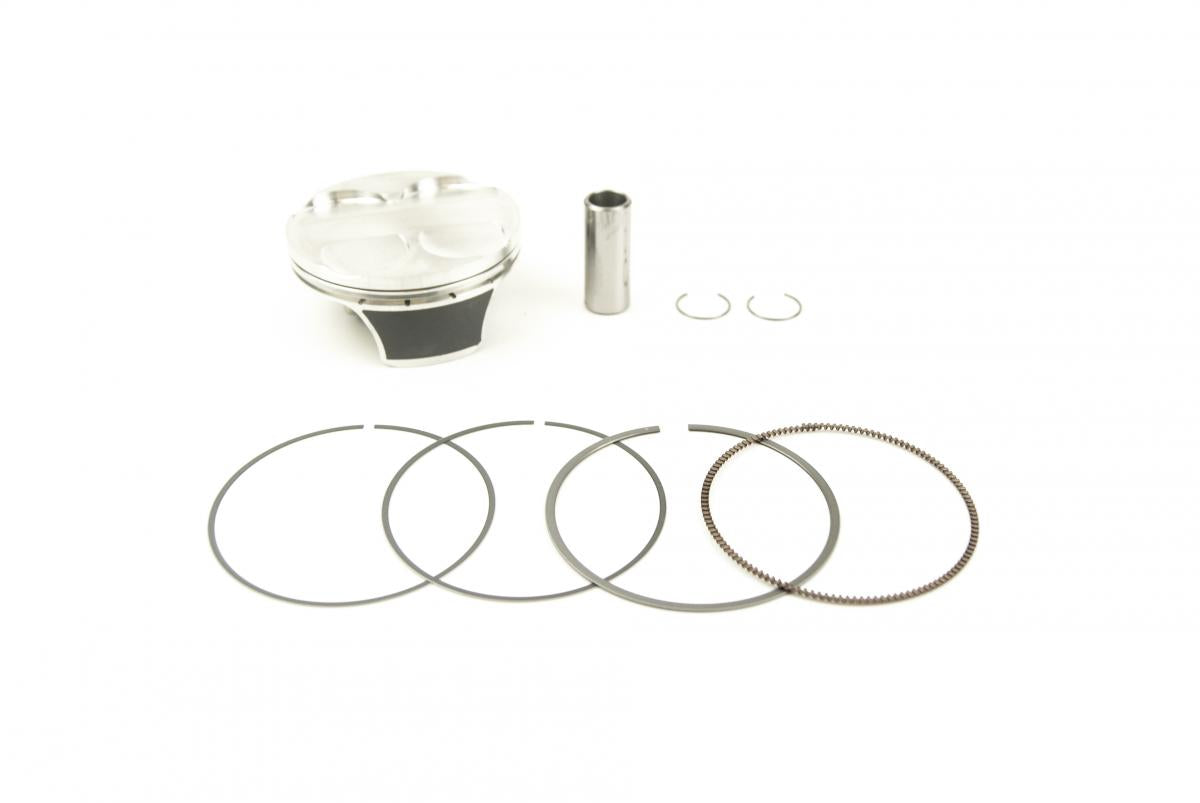 PISTON KIT KX250F 2017-18 13.7, WISECO 40165M07700C 77mm, ArmorGlide
