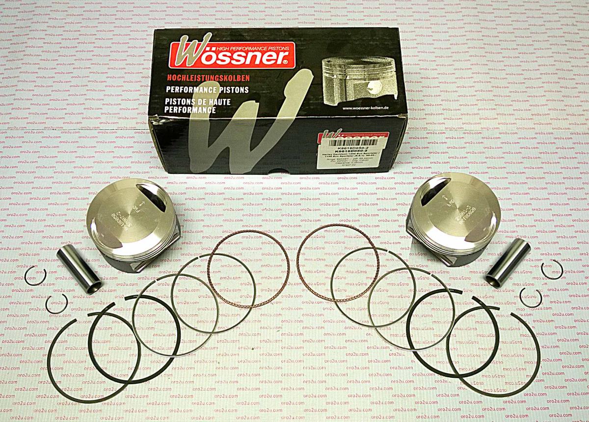 PISTON KIT HARLEY 3.540 SET/2, WOSSNER K8618D100-2 DAVIDSON, ROAD