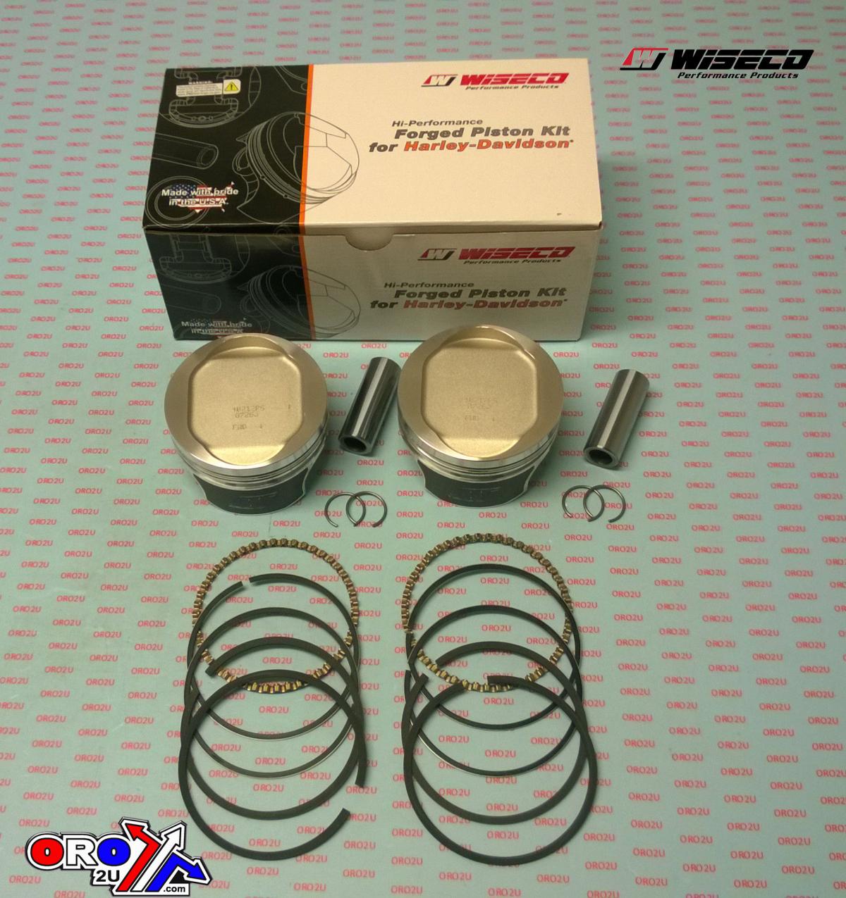 Wiseco Tracker Series Kit 3.507 HD, WISECO WK0212P1, Sportster 883 to 1200 9.5:1 CR
