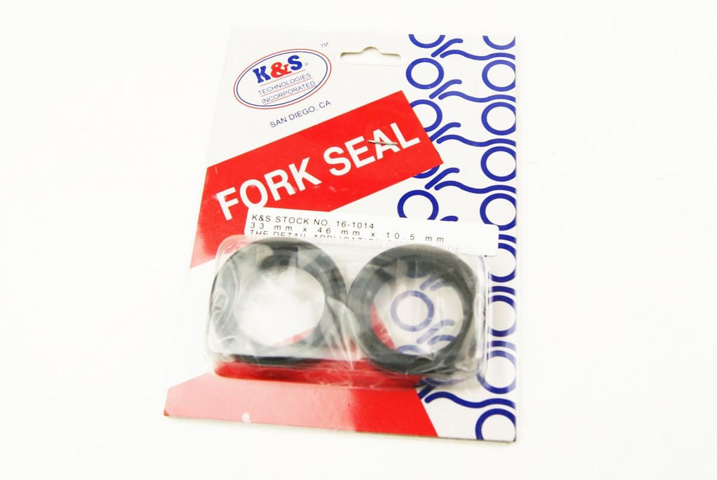 FORK OIL SEAL SET 33x46x10.5, KS 16-1014, P40FORK455025, KS 16-1014