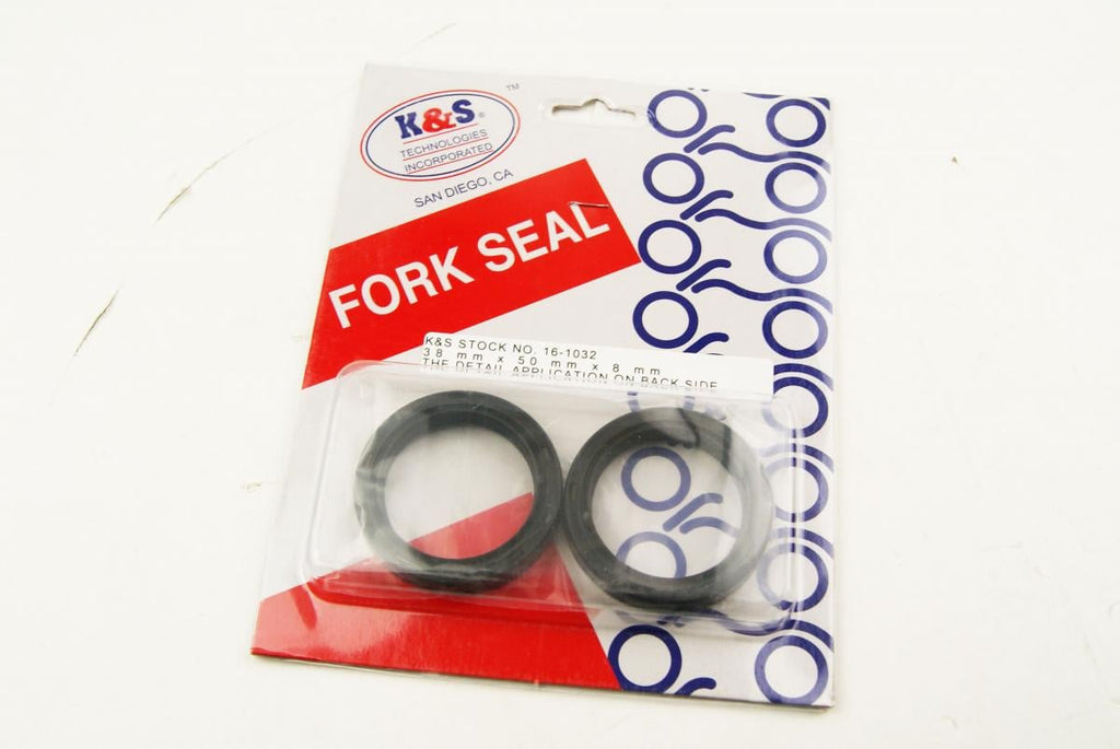 FORK OIL SEAL SET 38x50x8, K&S 16-1032