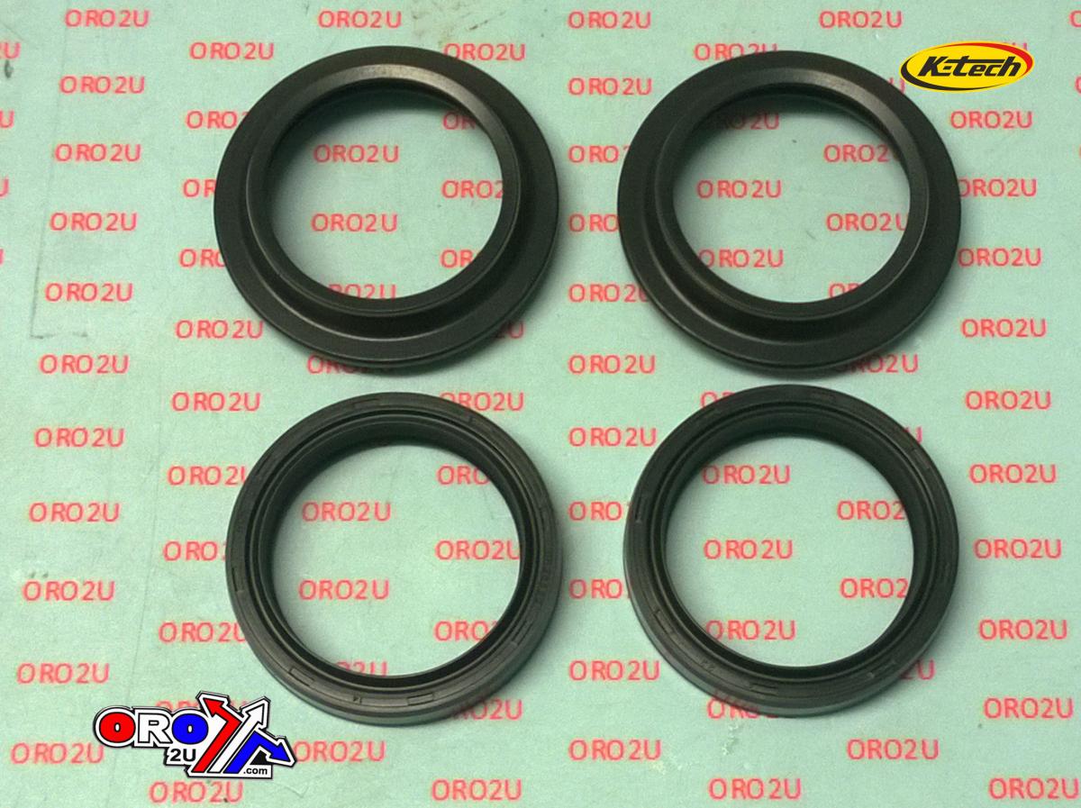 SEAL & WIPER SET 43x55 KYB, K-TECH FSK-017 FORK SEAL KIT, NOK OE FITMENT