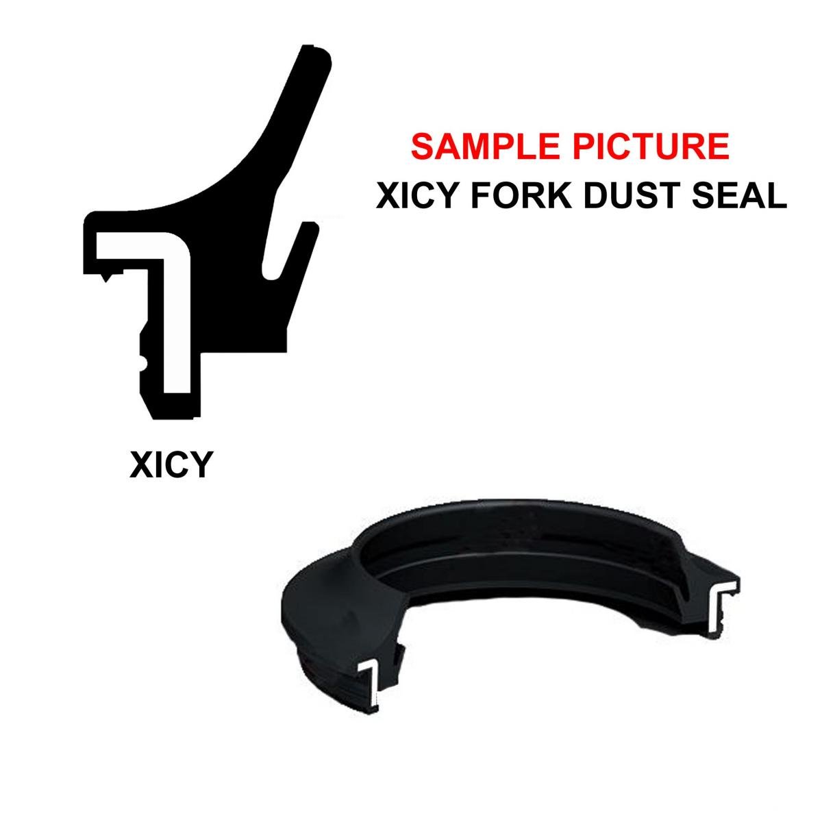 DUST SEAL XICY 49x60.5/64x6/14SS, F2379 / EACH / 92093-0657, !!! DIRT RACING KIT'S !!!