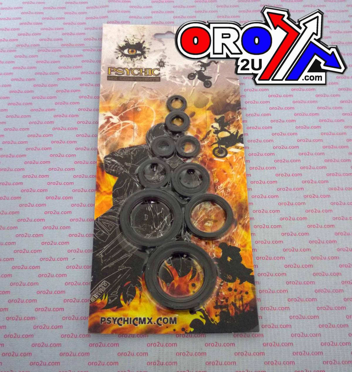 OIL SEAL KIT CRF450X 9pcs, PSYCHIC MX-09274 HONDA