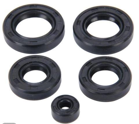 OIL SEAL ENGINE SET CG125 HONDA, 22x35x7, 14x28x7, 20x34x7, 16x28x7, 6.5x14.5x7