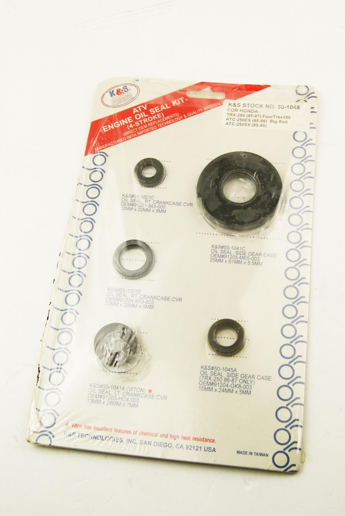 OIL SEAL SET 85-87 TRX250