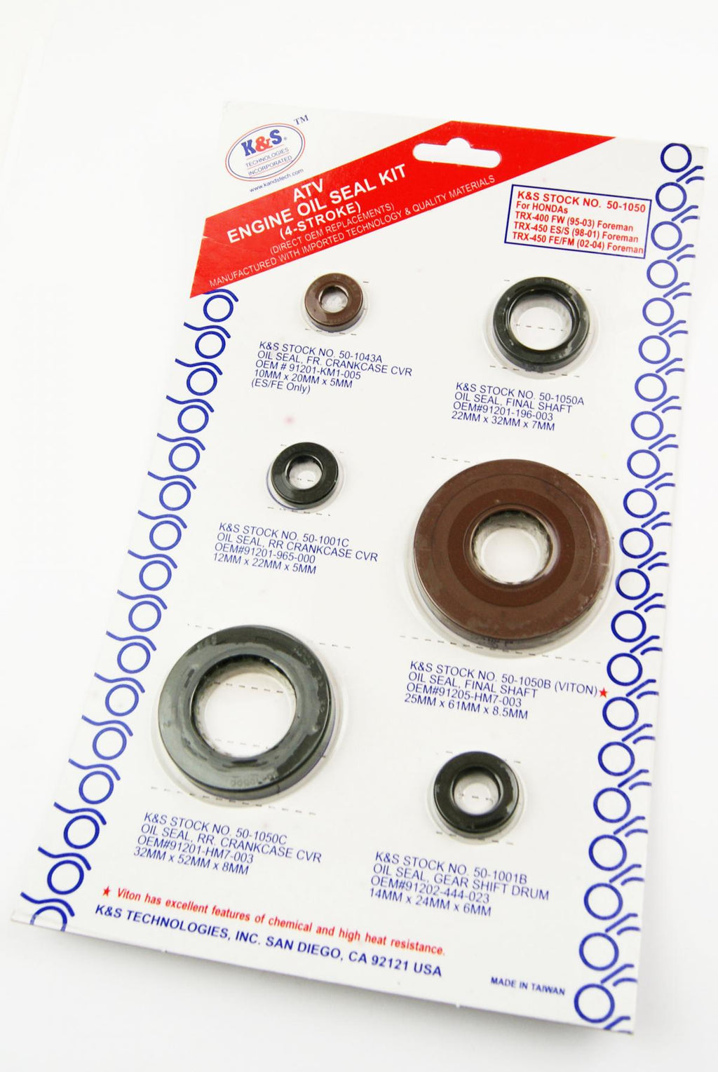 OIL SEAL SET TRX400 ATV KS50-1050