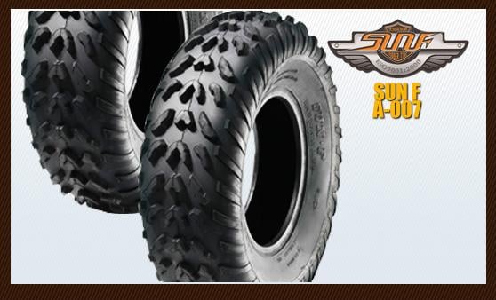 20x7.00x8 A-007 4-PLY E4, ATV SUNF TYRE