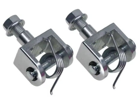 FOOT PEGS BRACKETS SUR-RON LIGHT BEE X & LIGHT BEE S PACK-2