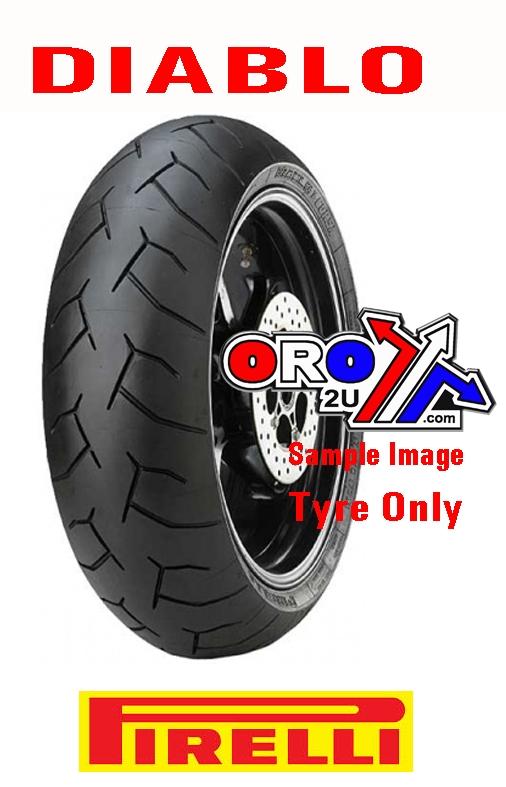 160/60 ZR17 69W TL DIABLO, 706 PIRELLI 1430400 REAR TYRE, ROAD, MC, SUPERSPORT