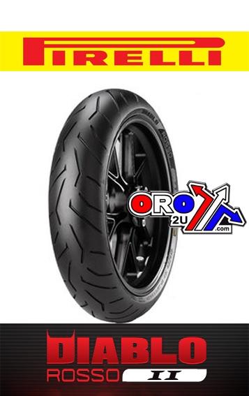 110/70 R17 54H TL ROSSO II, 706 PIRELLI 2072500 FRONT TYRE, ROAD, MC, DIABLO SUPERSPORT