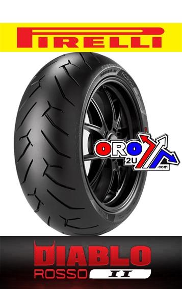 SPECIAL ORDER ONLY, 160/60 R17 69H TL ROSSO II, 706 PIRELLI 2210600 REAR TYRE ROAD, MC, DIABLO SUPERSPORT