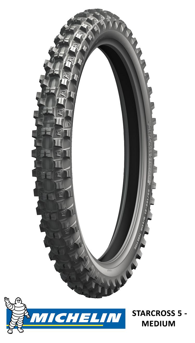 OFFER STARCROSS 6, 21-80/100 STARCROSS 5 MEDIUM, M51 M/C MICHELIN 106704
