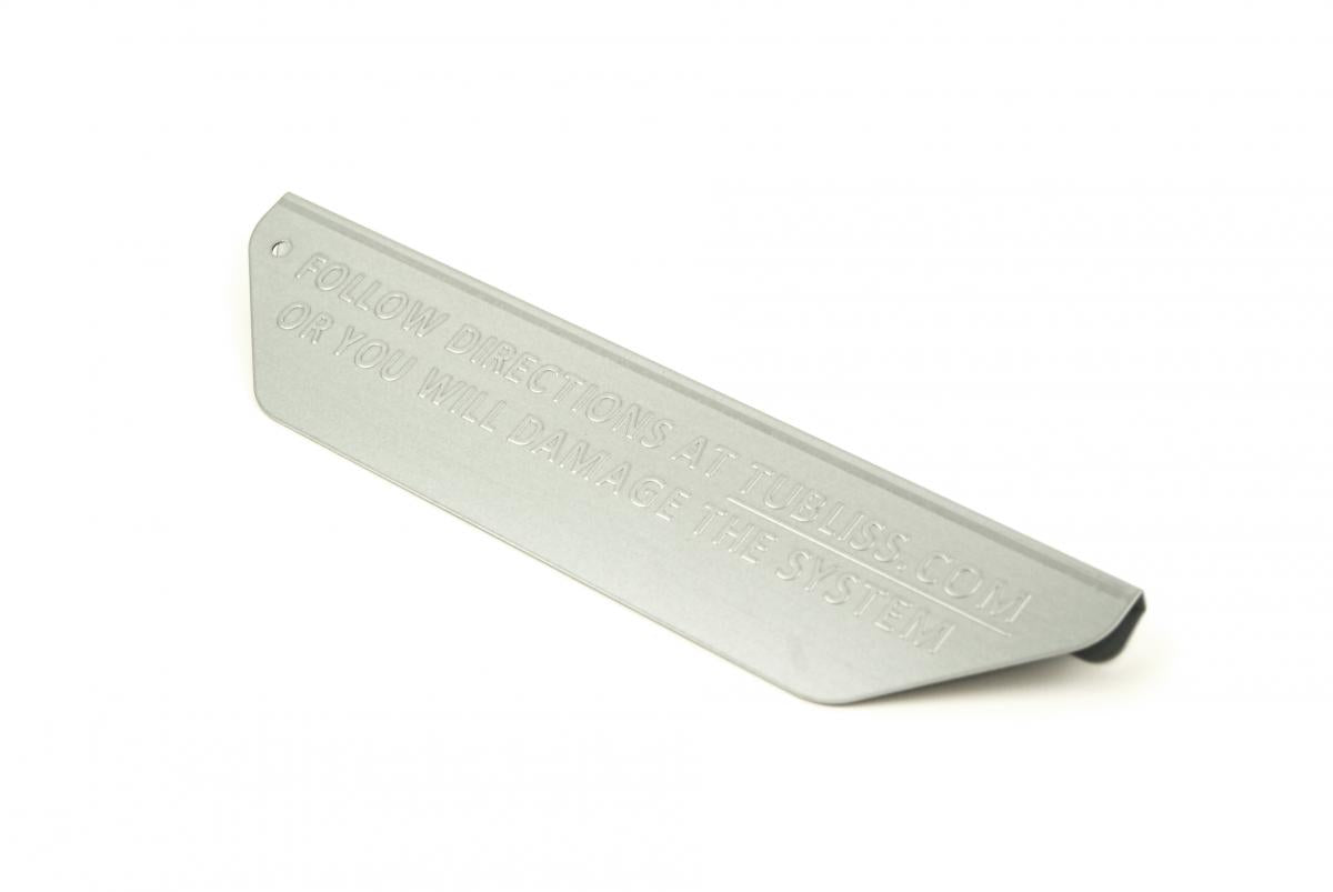 TUBLISS REP. GUIDE PLATE, 999-TUBGUIDEPLATE, REPLACEMENT, PINCH PUNCTURE PROOF