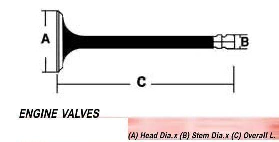 VALVE 21.00x5.50x63.90mm