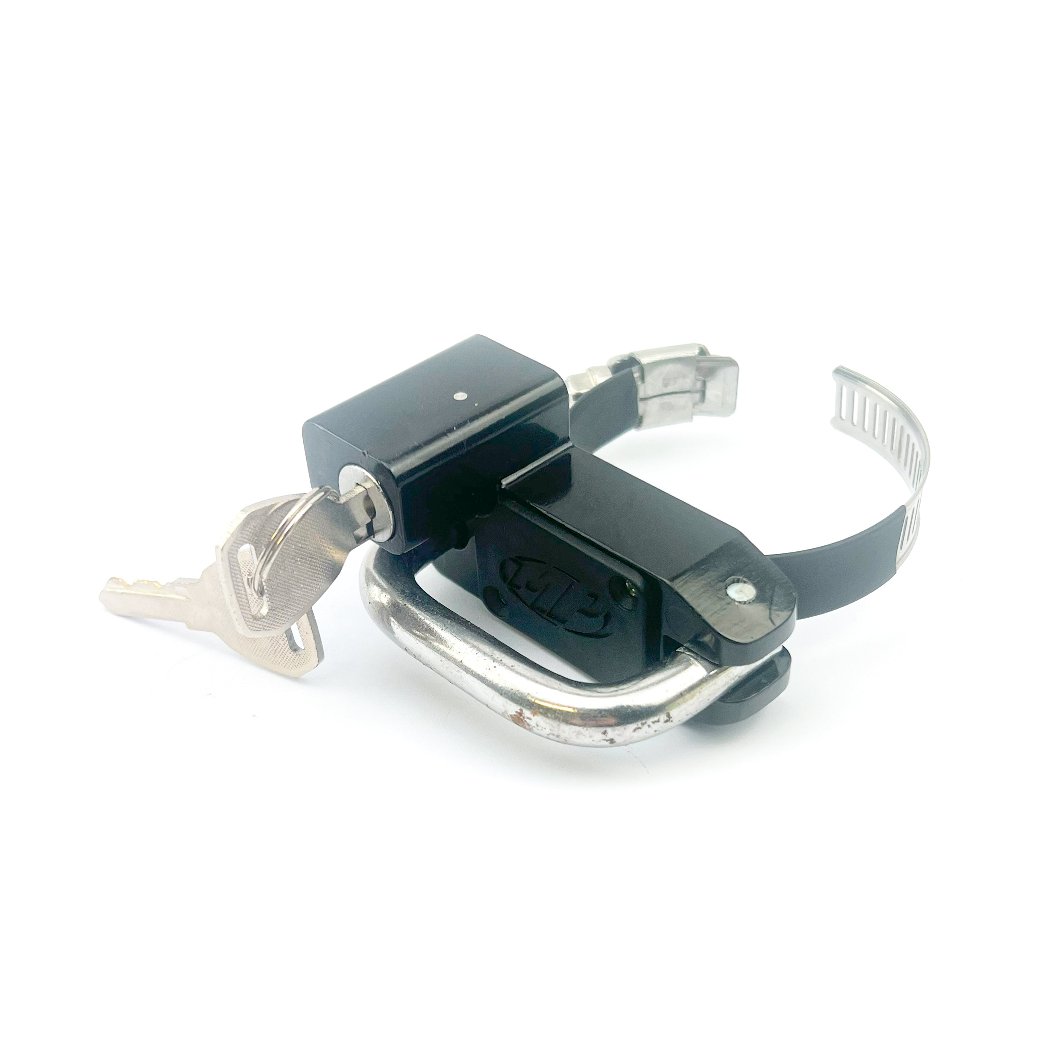 BLACK UNIVERSAL HELMET LOCK, MOTION PRO 11-0087