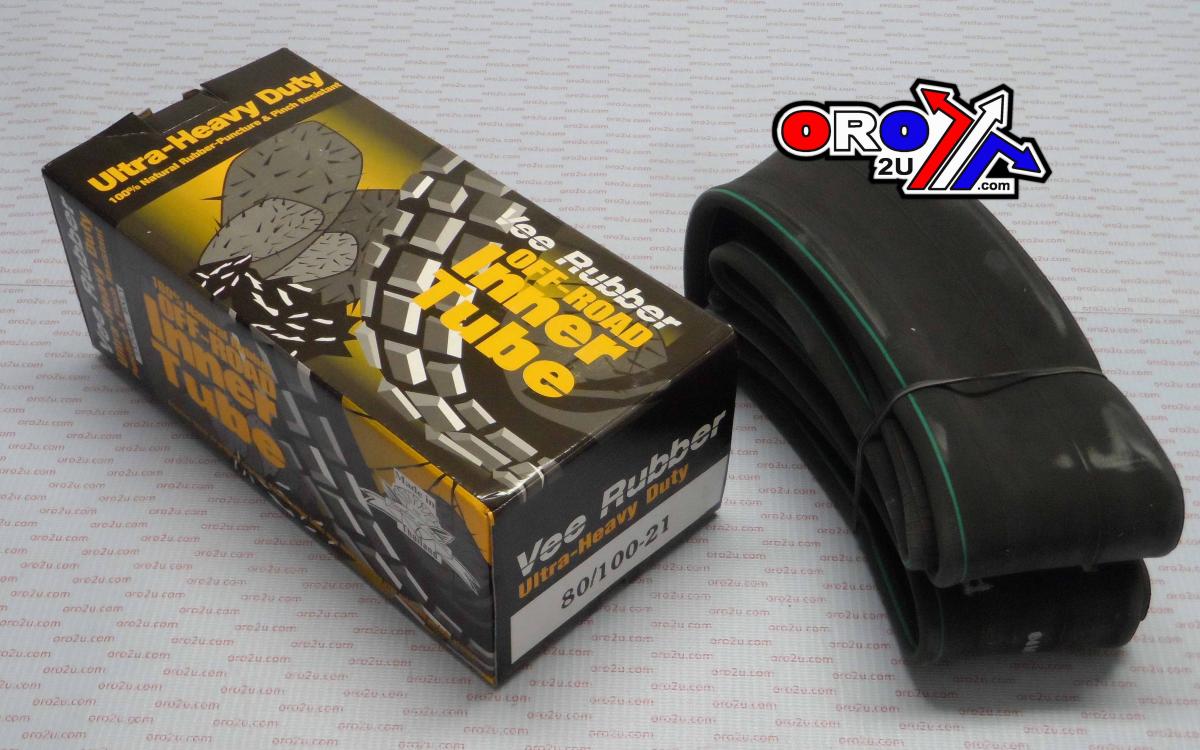 HD TUBE 21x300 80/100 HD 2mm, HEAVY DUTY INNER VEE RUBBER, VEE RUBBER VZ 21-80/100 HD